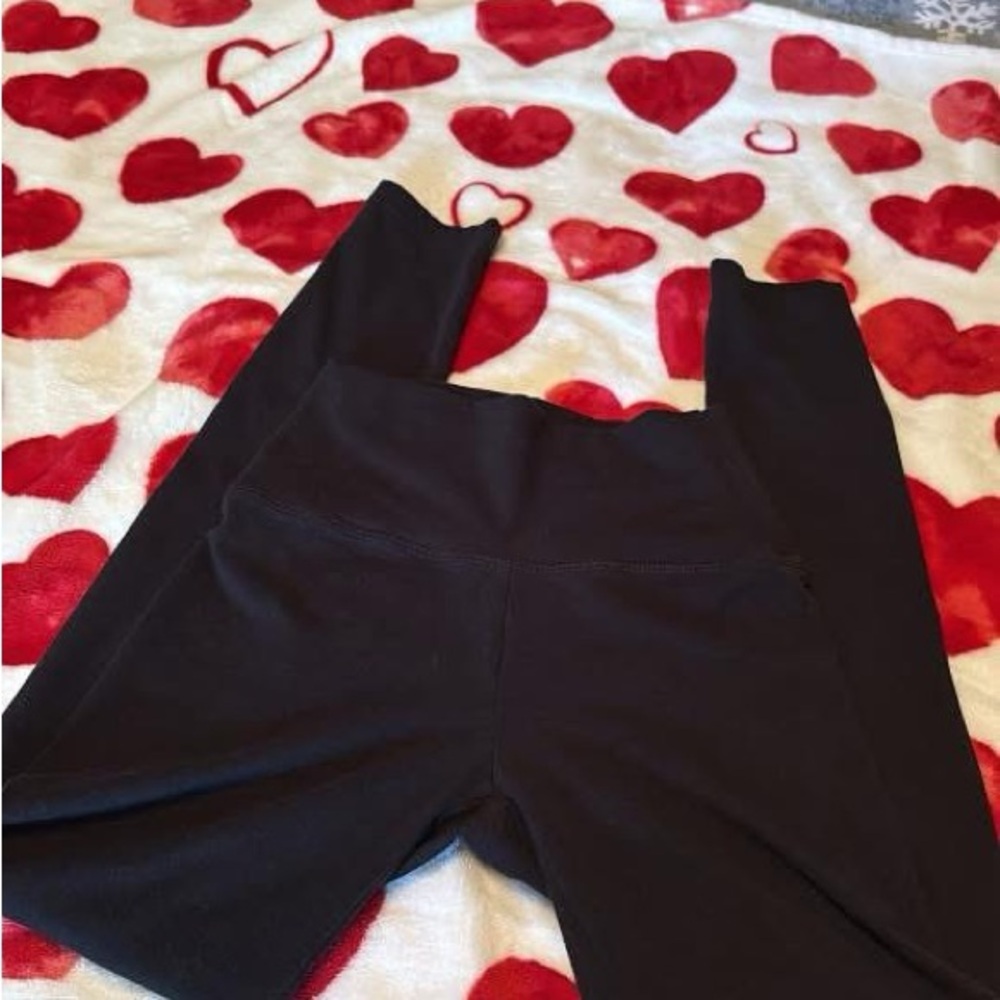 Aerie Black Leggings Stretchy Performance Fit